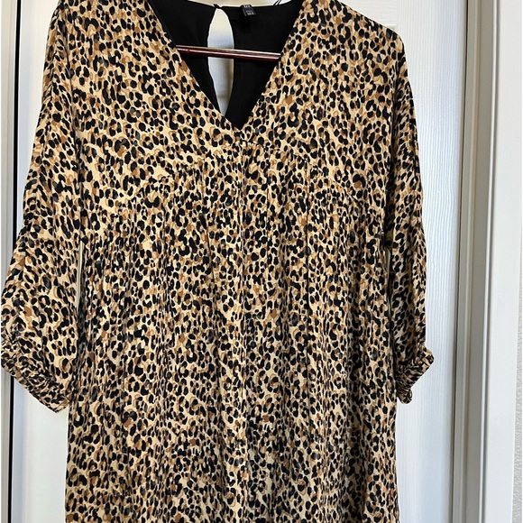 Animal print Zara dress, gently use - Picture 1 of 7